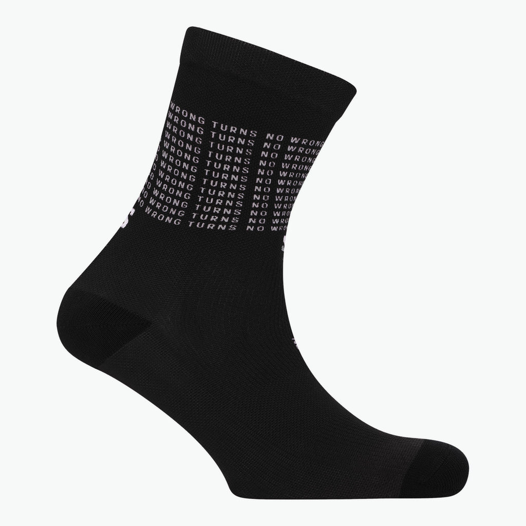 NO WRONG TURNS SOCK