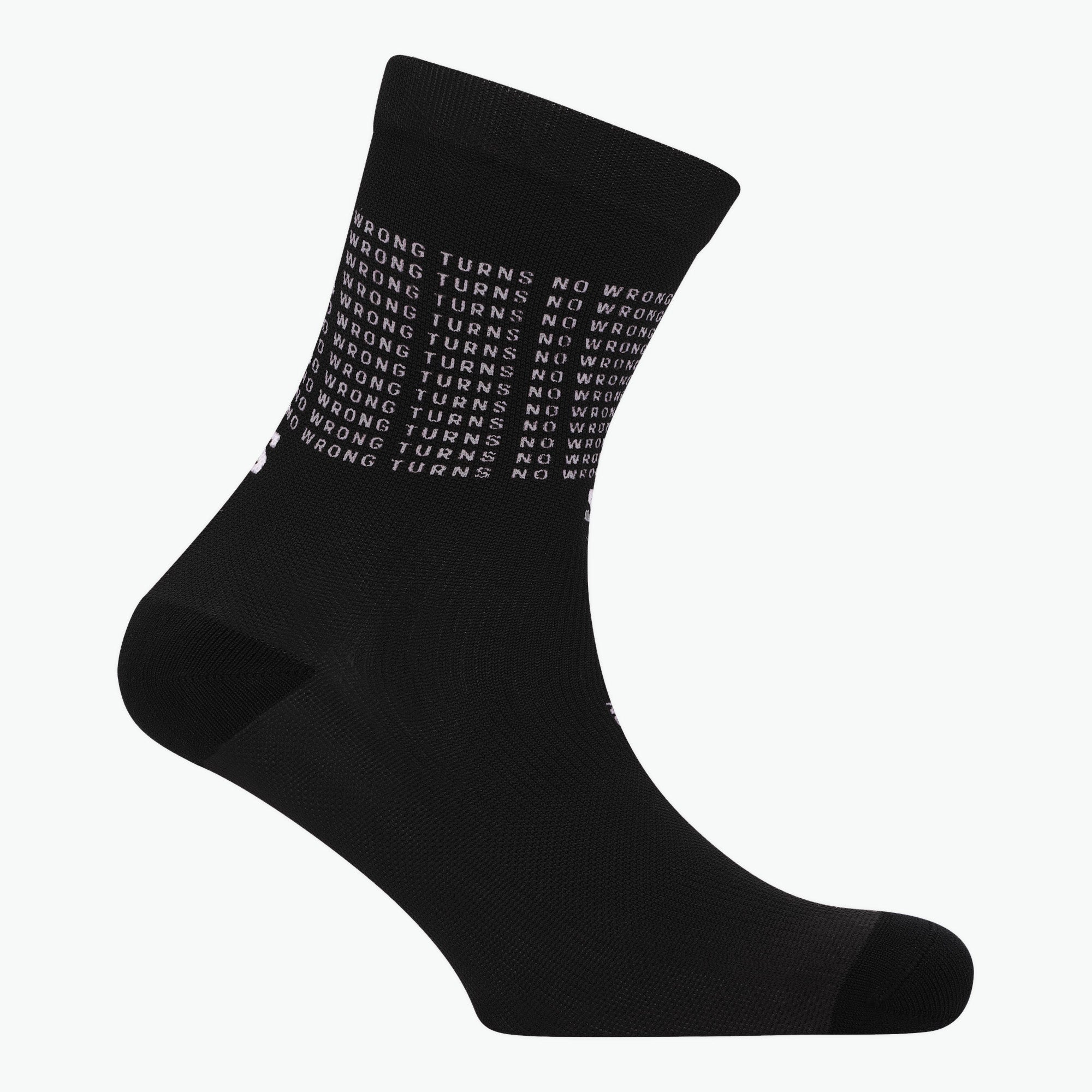 NO WRONG TURNS SOCK